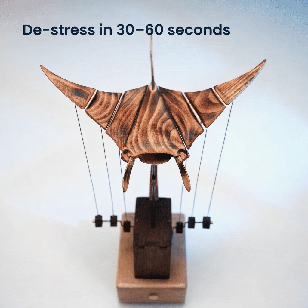 MarinerMotion™ Handcrafted Manta Ray